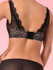 everyday lace bra 專利X型收脂背片